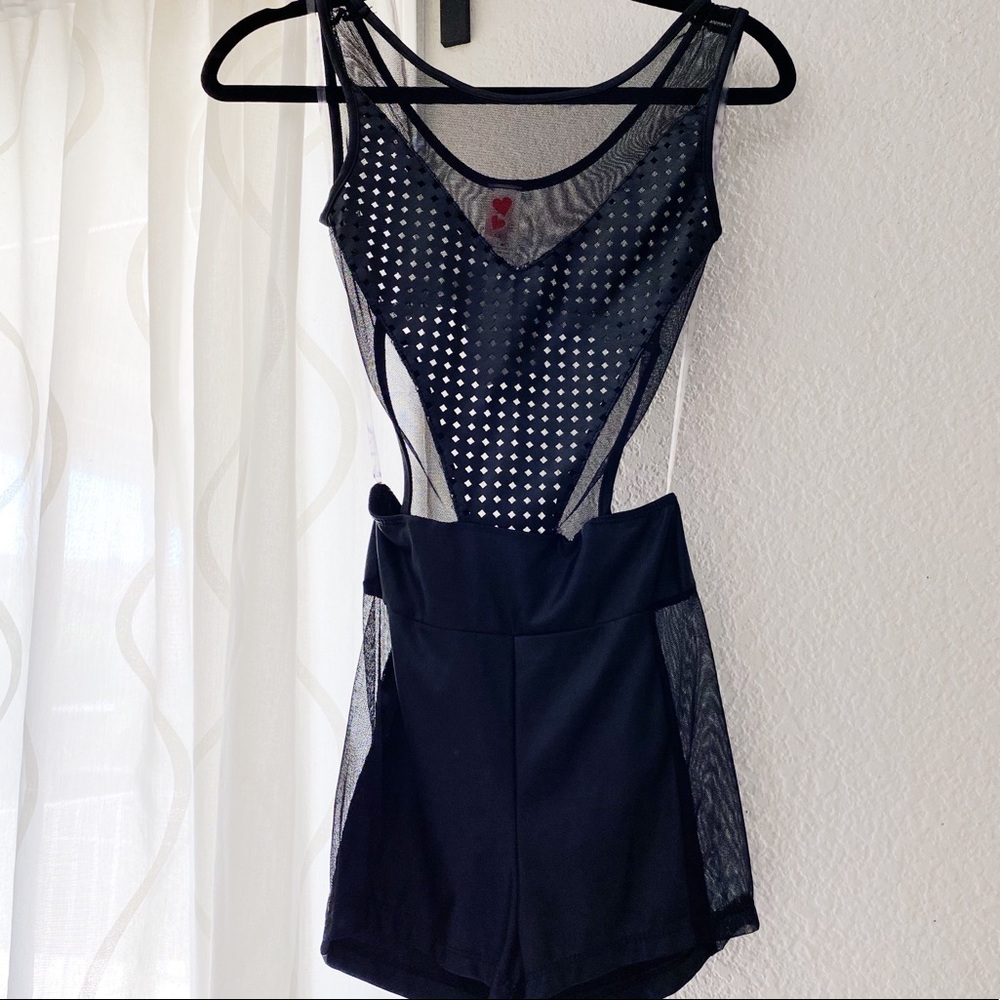 Mesh & Cutout Rave Outfit
